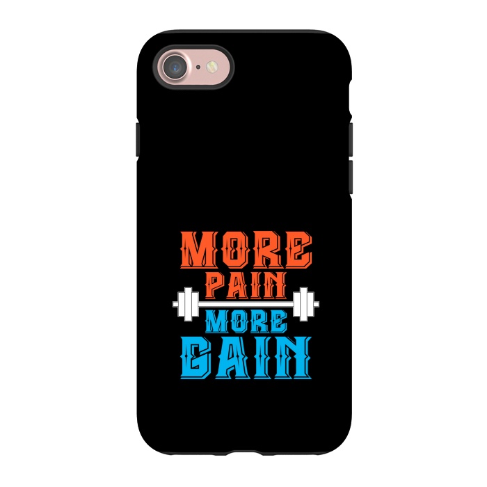 iPhone 7 StrongFit more pain more gain by TMSarts