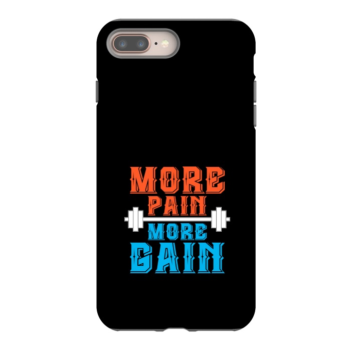 iPhone 7 plus StrongFit more pain more gain by TMSarts