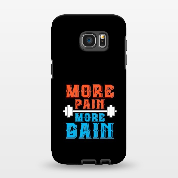 Galaxy S7 EDGE StrongFit more pain more gain by TMSarts