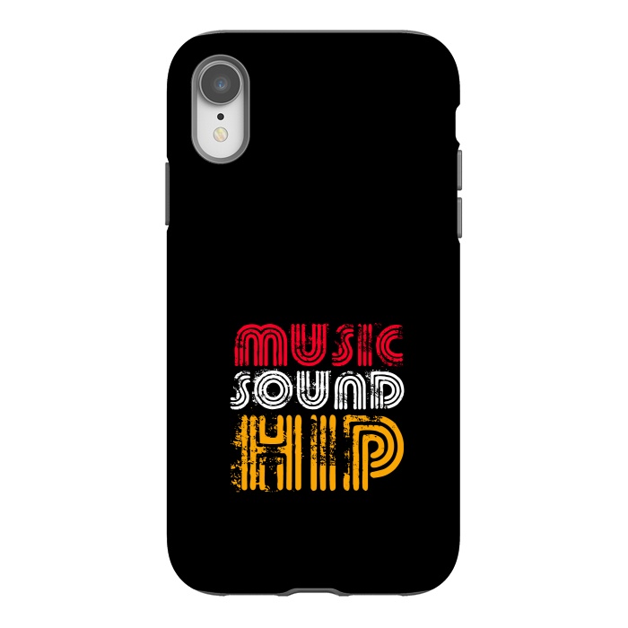 iPhone Xr StrongFit music sound hip by TMSarts