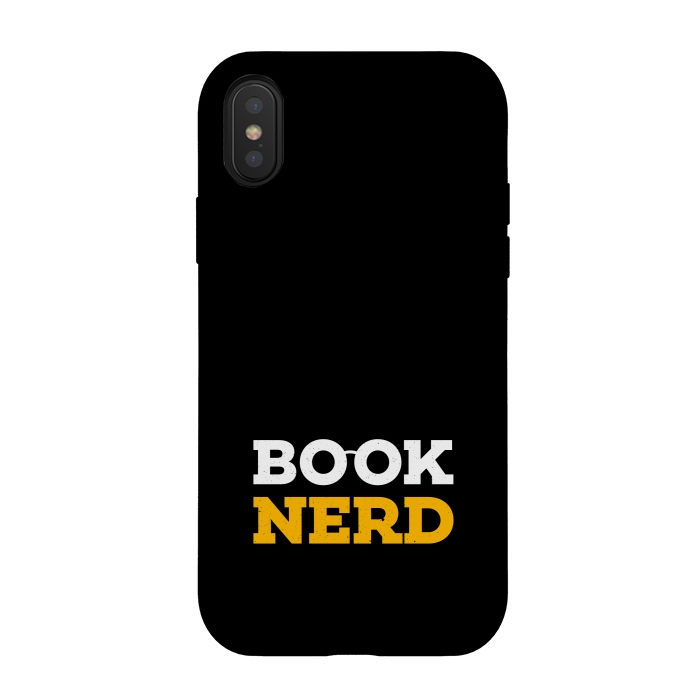 iPhone Xs / X StrongFit book nerd by TMSarts