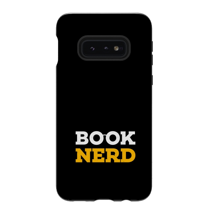 Galaxy S10e StrongFit book nerd by TMSarts