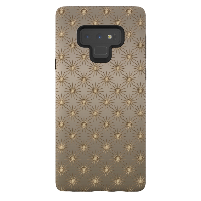 Galaxy Note 9 StrongFit Fancy Star Pattern  by Andrea Haase