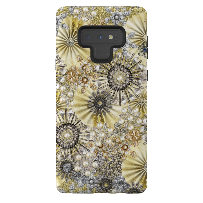 Galaxy Note 9 StrongFit Fancy Jewelry Pattern 2 by Andrea Haase