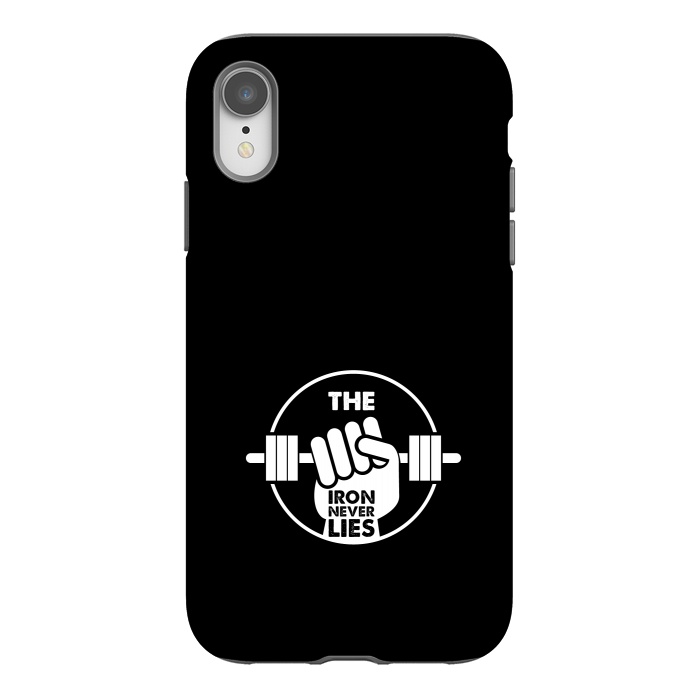 iPhone Xr StrongFit the iron never lies by TMSarts