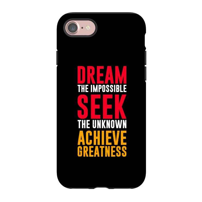 iPhone 7 StrongFit dream the impossible  by TMSarts