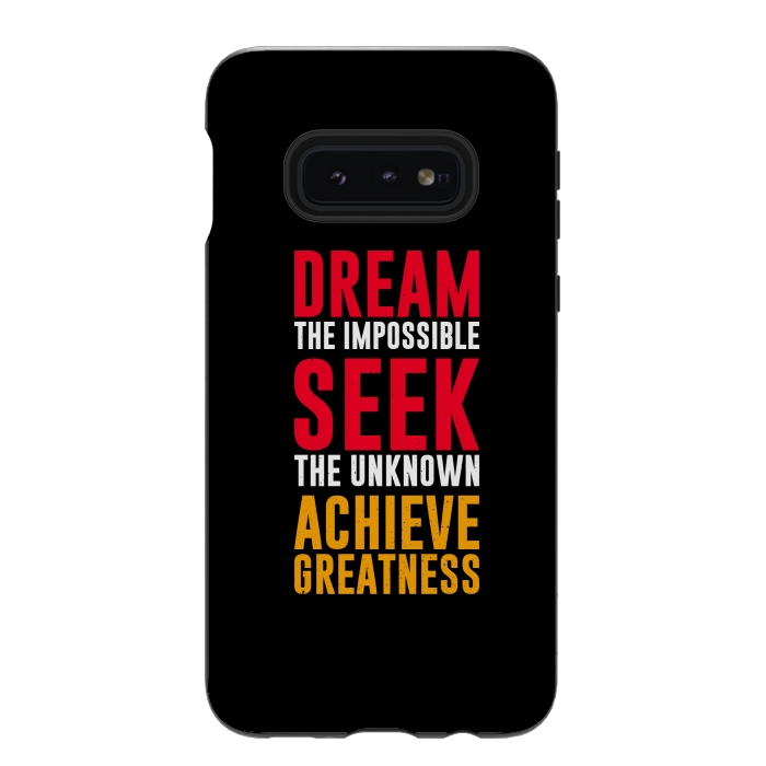 Galaxy S10e StrongFit dream the impossible  by TMSarts