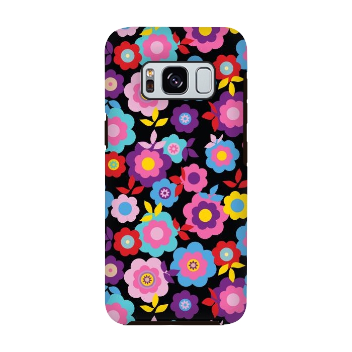 Galaxy S8 StrongFit Eilin's Spring Flowers by Bledi