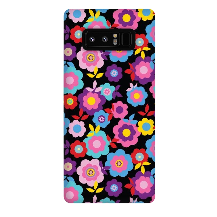 Galaxy Note 8 StrongFit Eilin's Spring Flowers by Bledi