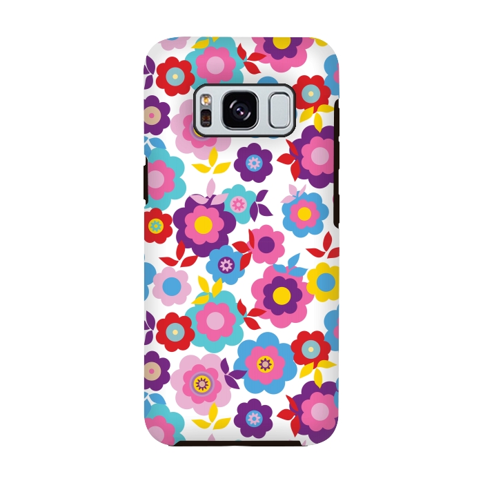 Galaxy S8 StrongFit Eilin's Spring Flowers 2 by Bledi
