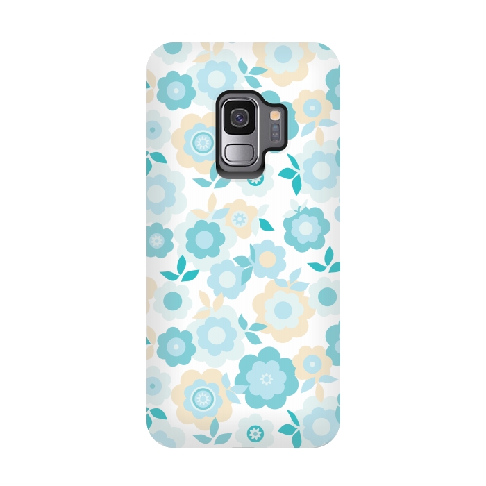 Galaxy S9 StrongFit Eilin's Spring Flowers 3 by Bledi