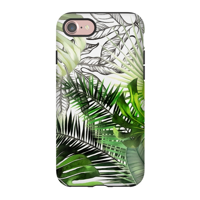 iPhone 7 StrongFit Tropical Foliage 012 by amini54