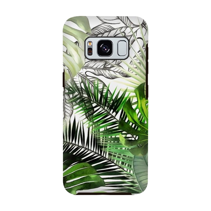 Galaxy S8 StrongFit Tropical Foliage 012 by amini54
