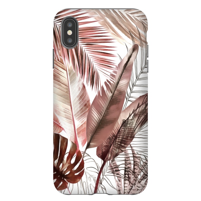 iPhone Xs Max StrongFit Tropical Foliage 032 by amini54
