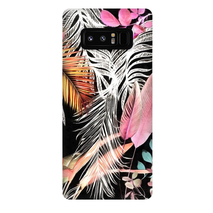 Galaxy Note 8 StrongFit Tropical Foliage 052 by amini54