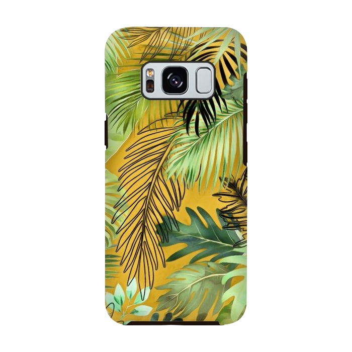 Galaxy S8 StrongFit Tropical Foliage 061 by amini54