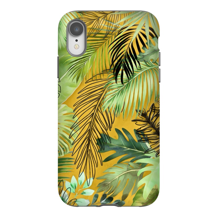 iPhone Xr StrongFit Tropical Foliage 061 by amini54