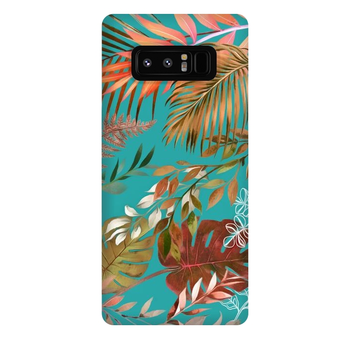 Galaxy Note 8 StrongFit Tropical Foliage 082 by amini54
