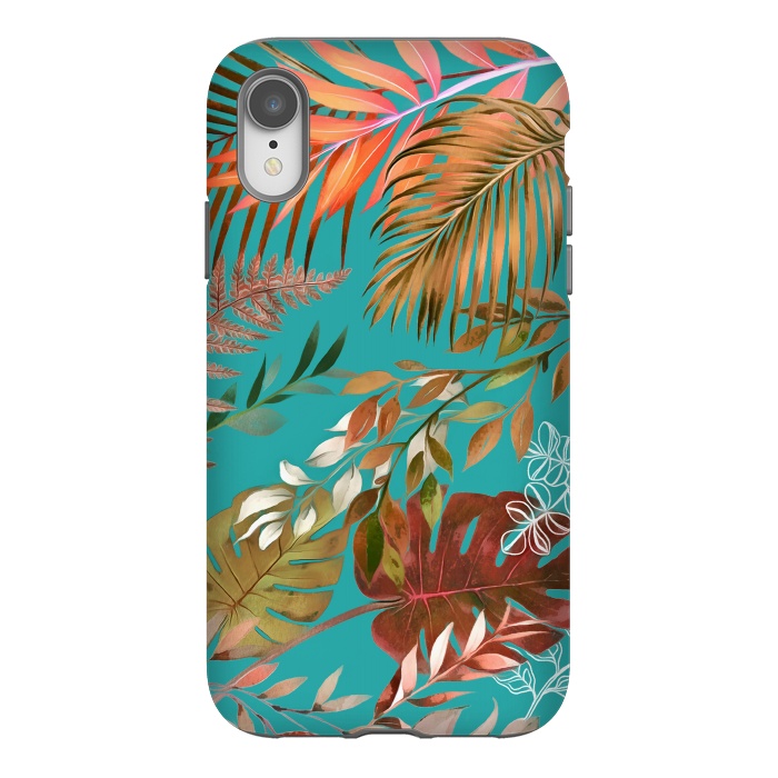 iPhone Xr StrongFit Tropical Foliage 082 by amini54