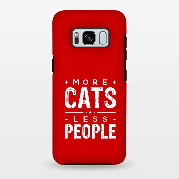 Galaxy S8 plus StrongFit more cats less people by TMSarts