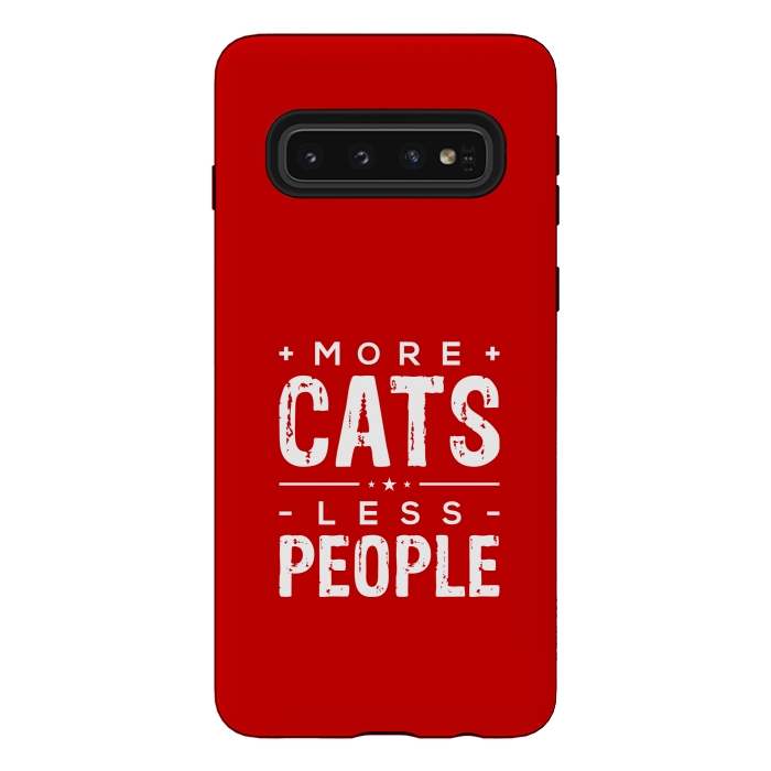 Galaxy S10 StrongFit more cats less people by TMSarts