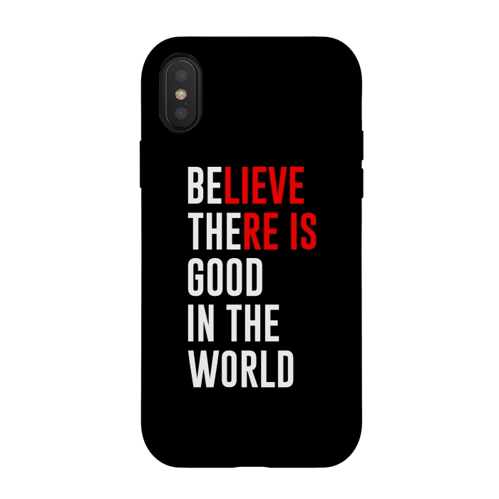 iPhone Xs / X StrongFit believe there is good by TMSarts
