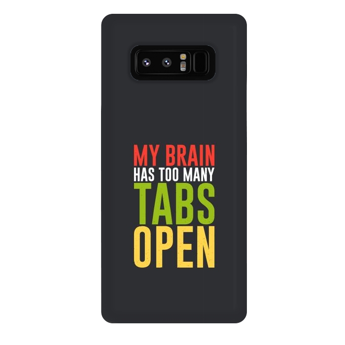 Galaxy Note 8 StrongFit brain tabs open by TMSarts