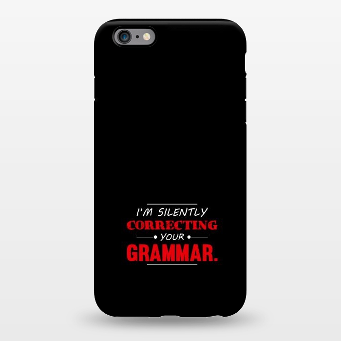 iPhone 6/6s plus StrongFit correcting your grammar by TMSarts