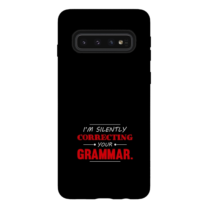 Galaxy S10 StrongFit correcting your grammar by TMSarts