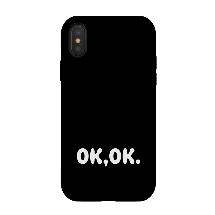 iPhone Xs / X StrongFit ok ok by TMSarts