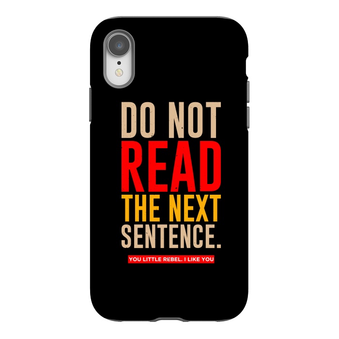 iPhone Xr StrongFit read the next sentence by TMSarts