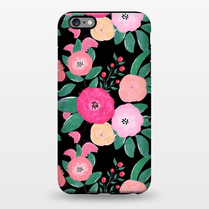 iPhone 6/6s plus StrongFit Stylish abstract creative floral paint by InovArts