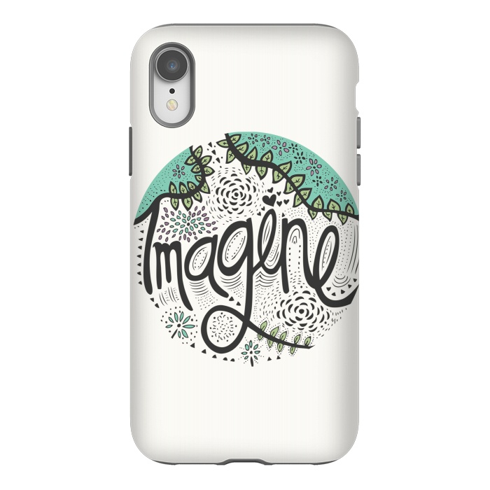 iPhone Xr StrongFit Imagine by Pom Graphic Design