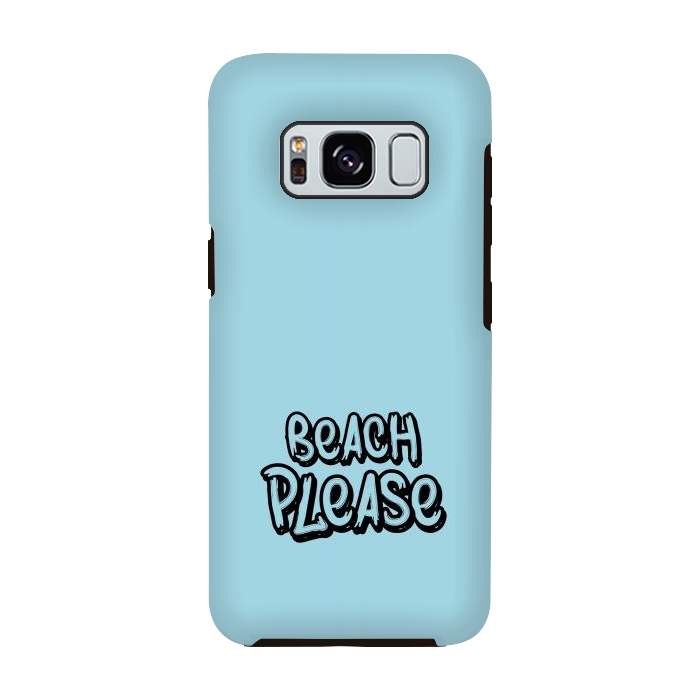 Galaxy S8 StrongFit beach please  by TMSarts