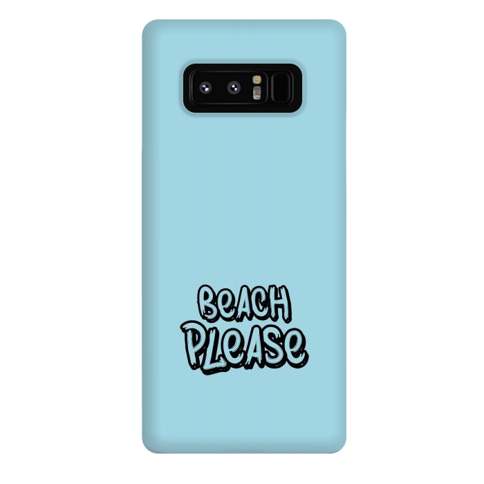 Galaxy Note 8 StrongFit beach please  by TMSarts