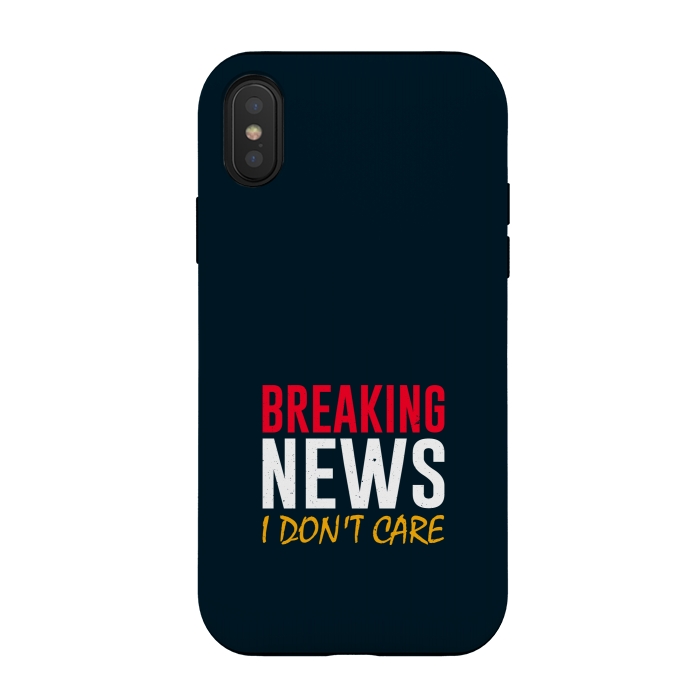 iPhone Xs / X StrongFit breaking news by TMSarts