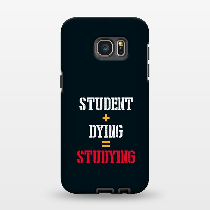 Galaxy S7 EDGE StrongFit student dying studying by TMSarts