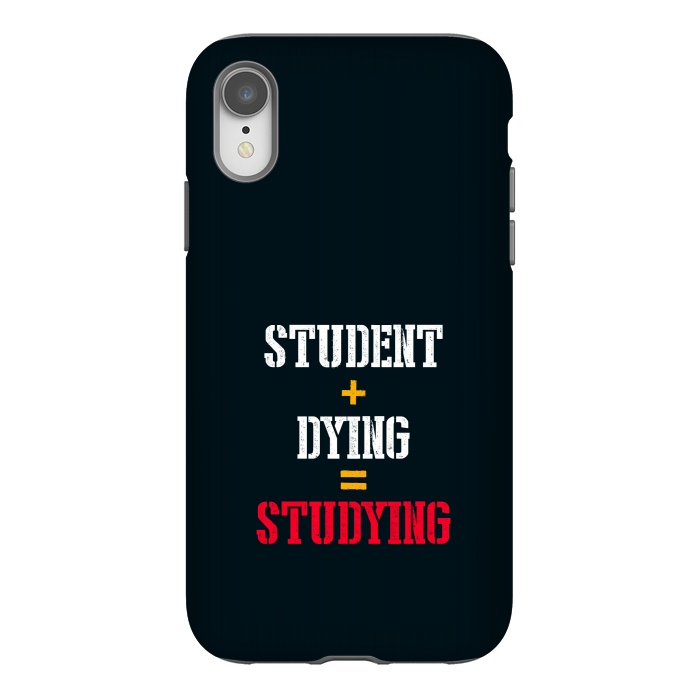 iPhone Xr StrongFit student dying studying by TMSarts