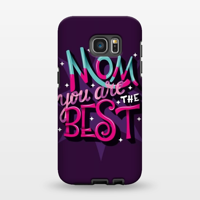 Galaxy S7 EDGE StrongFit Mom You are the Best 04 by Jelena Obradovic