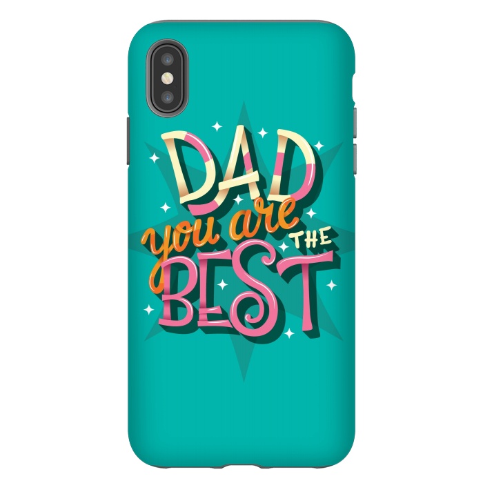 iPhone Xs Max StrongFit Dad you are the best 04 by Jelena Obradovic