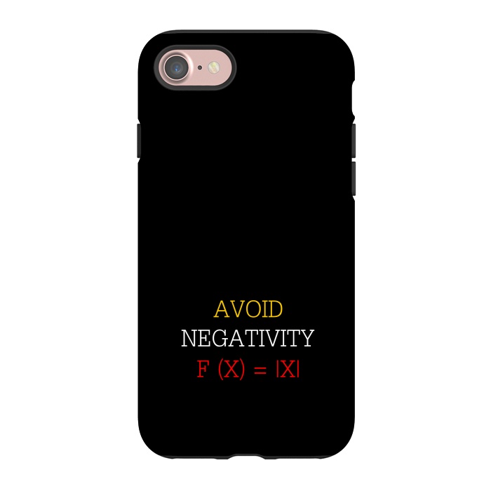 iPhone 7 StrongFit avoid negativity by TMSarts