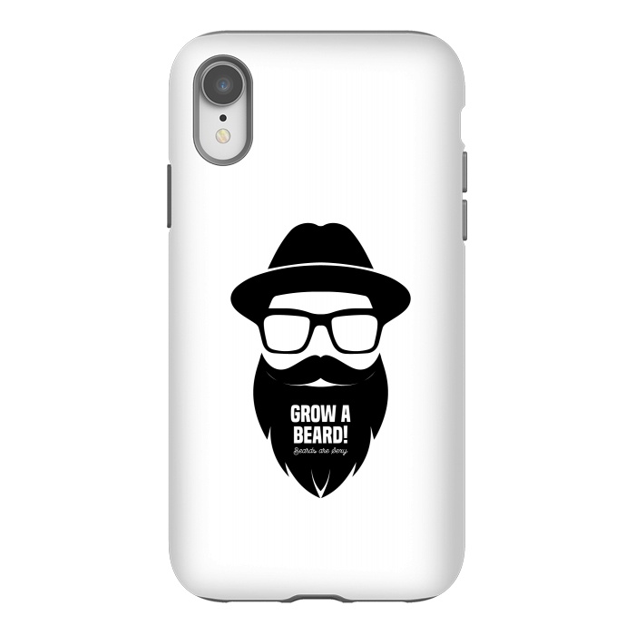 iPhone Xr StrongFit grow a beard by TMSarts