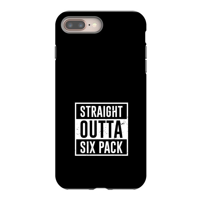 iPhone 7 plus StrongFit straight outta six pack by TMSarts