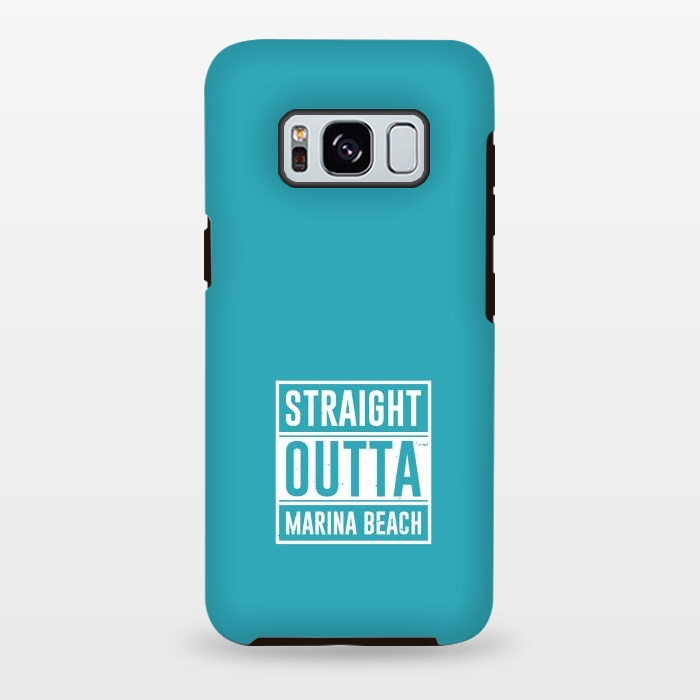 Galaxy S8 plus StrongFit straight outta marina beach by TMSarts
