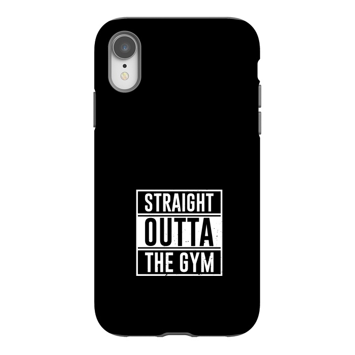 iPhone Xr StrongFit straight outta the gym by TMSarts
