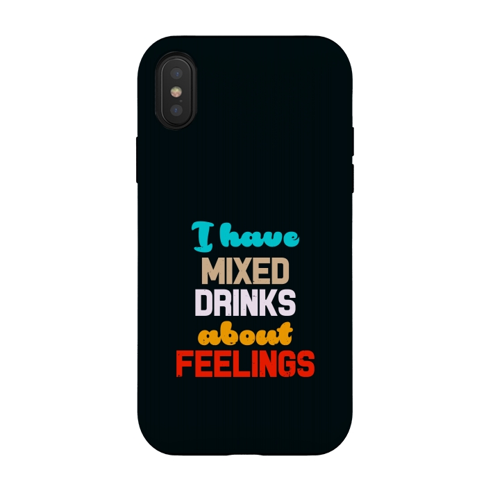 iPhone Xs / X StrongFit mixed drinks by TMSarts