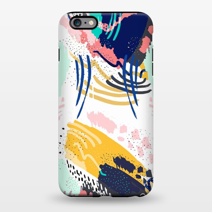 iPhone 6/6s plus StrongFit Modern abstract creative brush strokes by InovArts