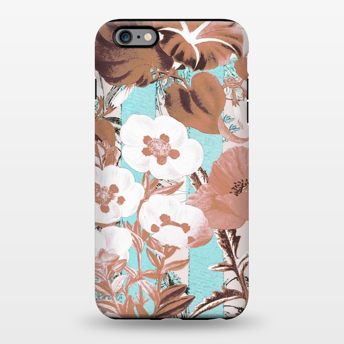 iPhone 6/6s plus StrongFit Romantic pastel vintage botanical illustration by Oana 