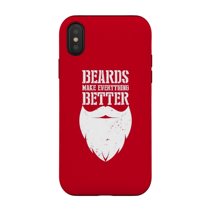 iPhone Xs / X StrongFit beards make better by TMSarts