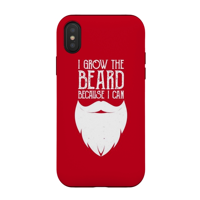 iPhone Xs / X StrongFit beard i can by TMSarts